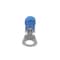 Panduit Ring Terminal, 5/16 in Stud Size, 6 AWG, 600 V, Vinyl Insulated, Blue, 200 PK PV6-56R-T - alternate 5
